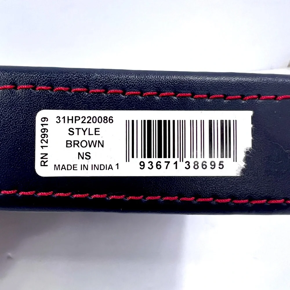 TOMMY HILFIGER 💯 MENS WALLET DOUBLE FOLD, BROWN, GENUINE LEATHER, RFID READY - Picture 14 of 14